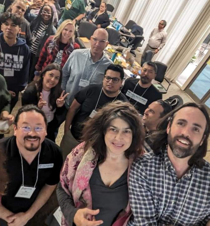 LFM Academy participants group selfie.