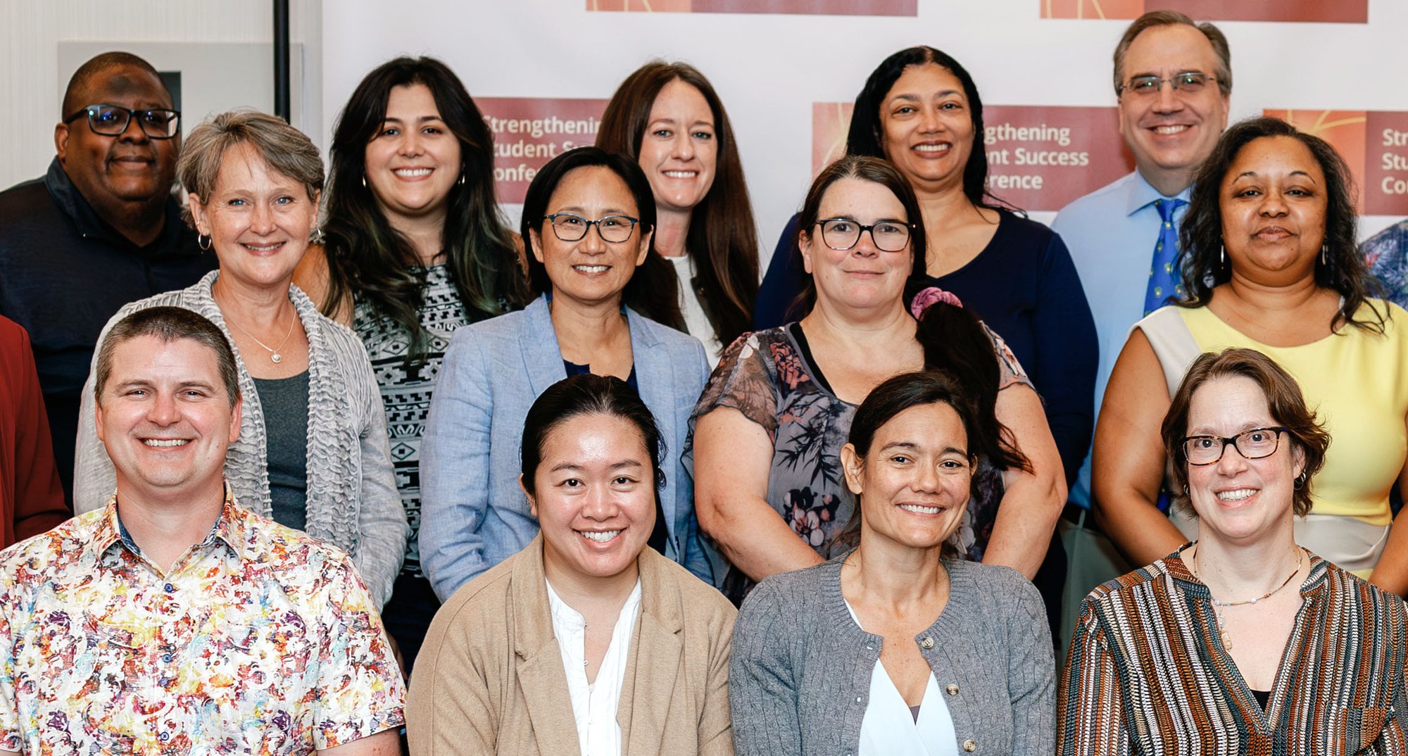 A group shot of some of the Board of Directors.